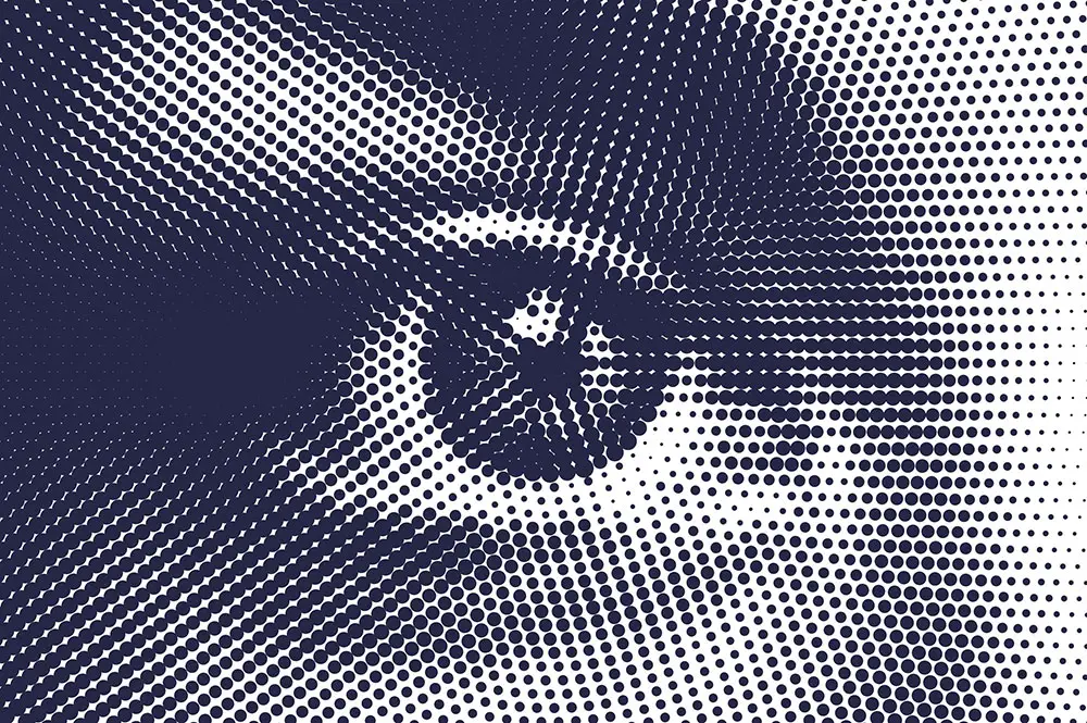 An eye representing AI