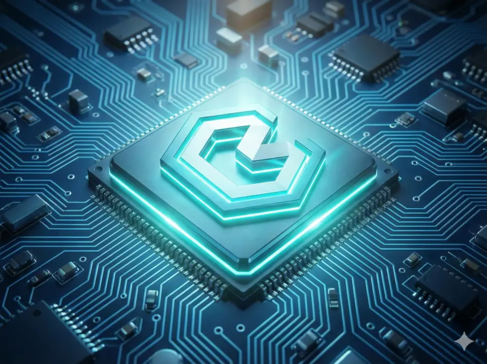 BECK Logo on a circuit board