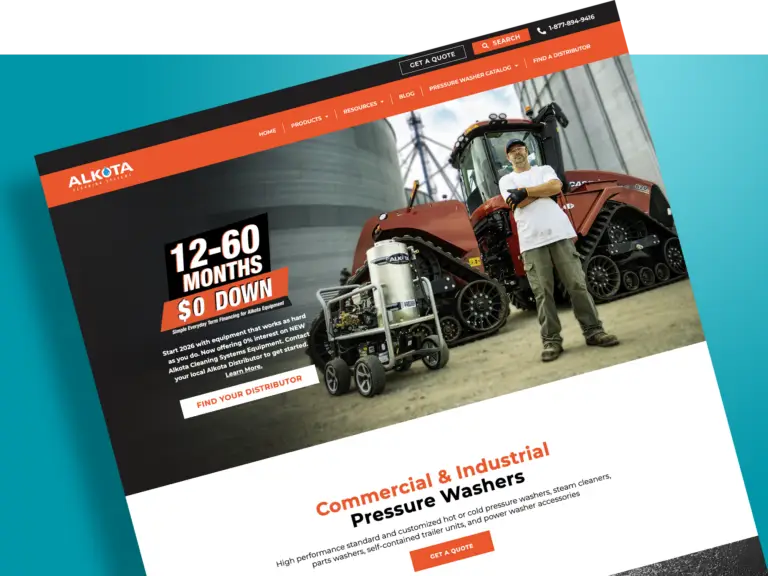 Alkota manufacturing website