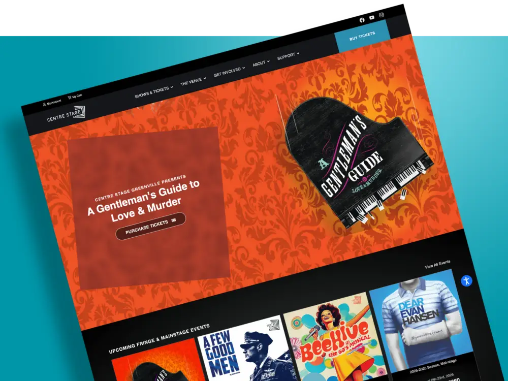 Centre Stage Website