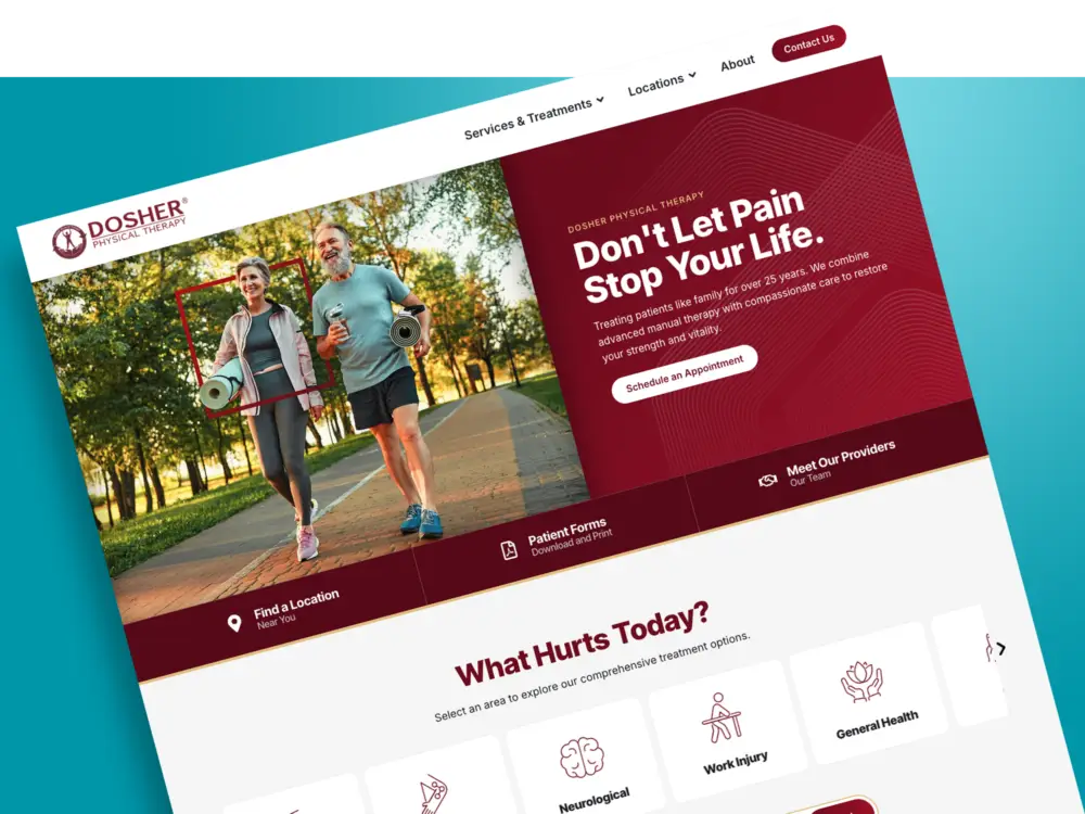 Dosher Physical Therapy Website