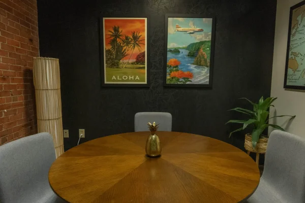 Aloha room of the Beck Digital Hawaii office