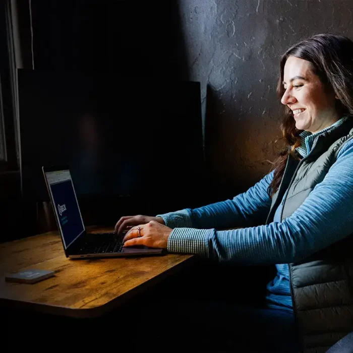 Jordan Beck in the Beck Asheville office