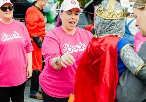 BECK Digital team volunteering at the Meyers Center