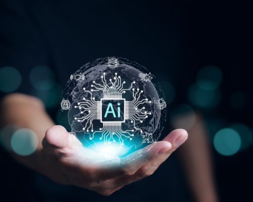 Ai,,The,Concept,Of,Artificial,Intelligence,Use,Analytics,,Automation,,And