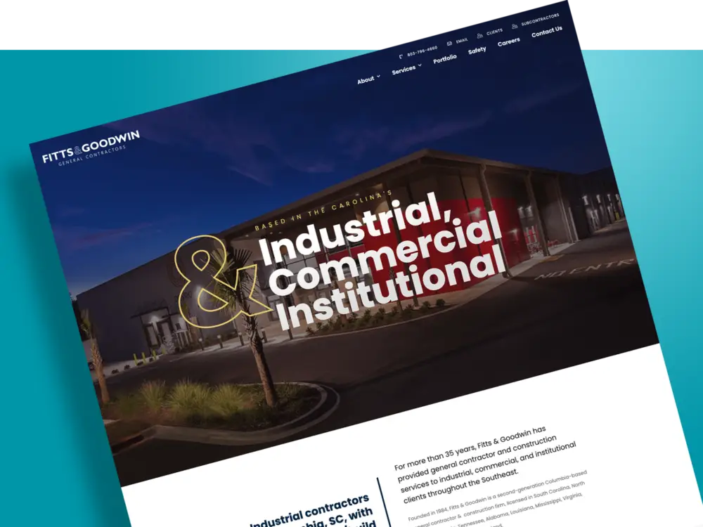 Fiits & Goodwin custom website