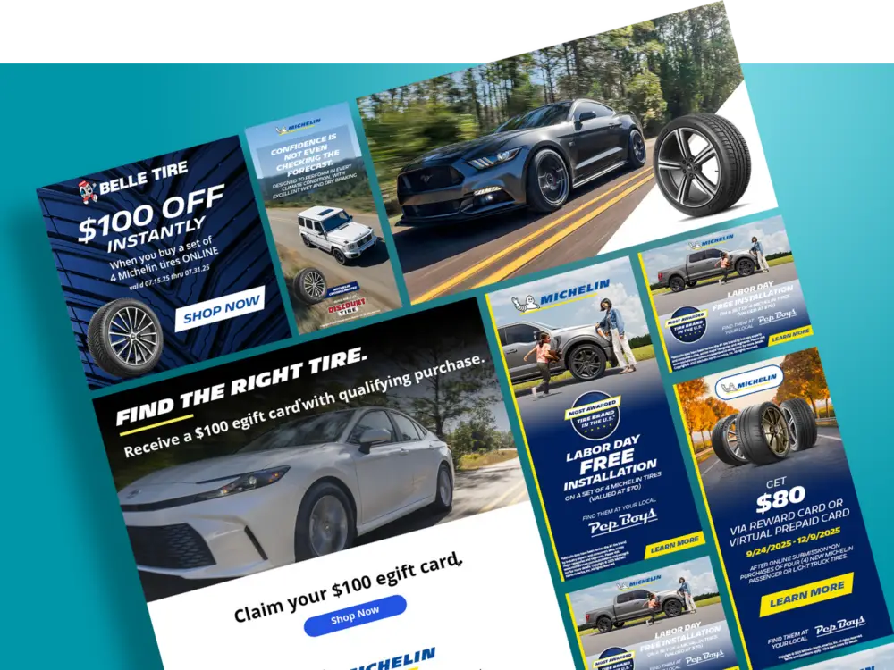Michelin Digital Ads