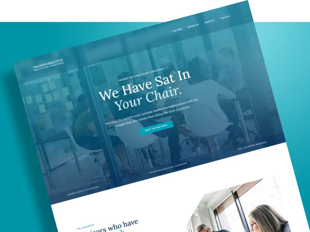 Transformative Health Care Strategies website