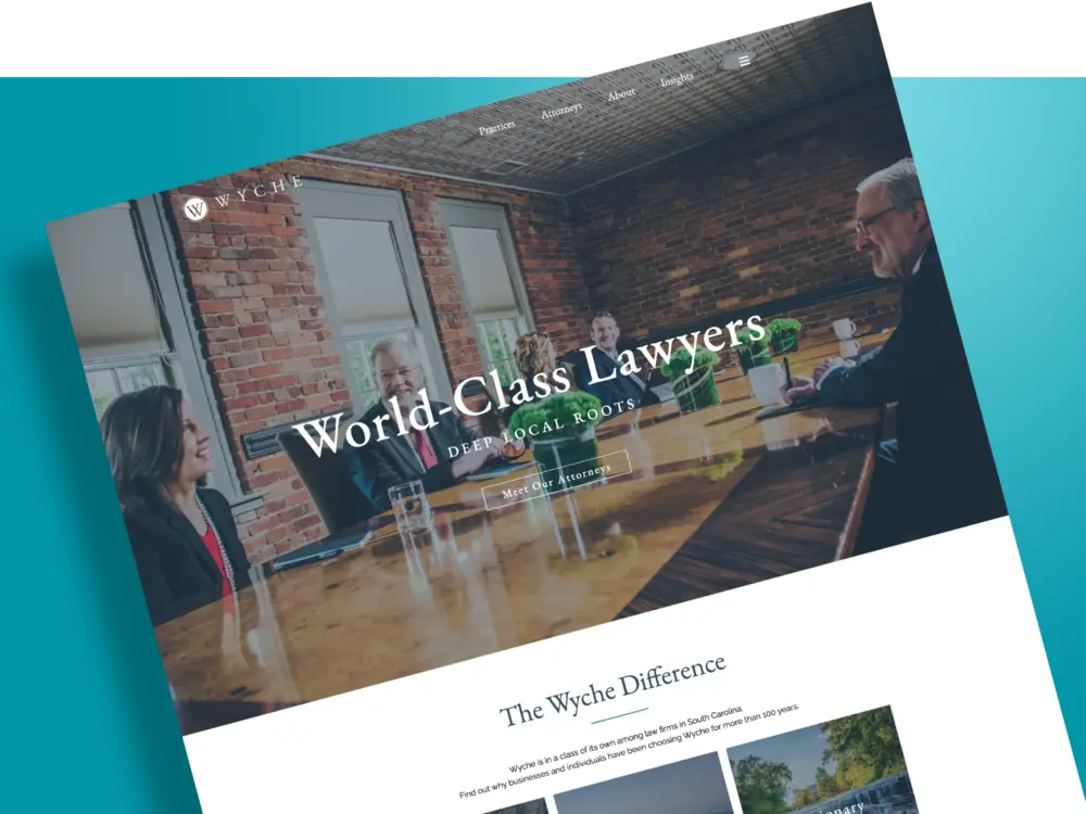 Wyche Lawfirm Website